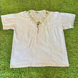 Vintage Western Embellished Tee Shirt